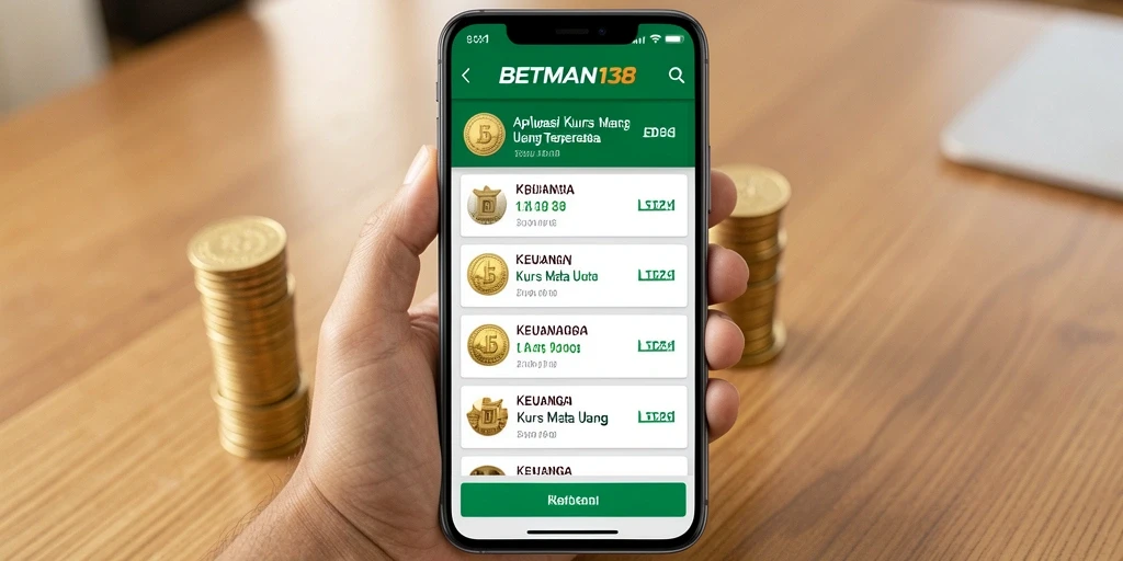 Antarmuka pengguna BETMAN138 yang intuitif dan informatif.