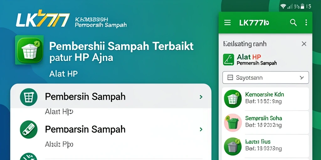 Tampilan antarmuka LK777 yang sederhana dan fungsional.