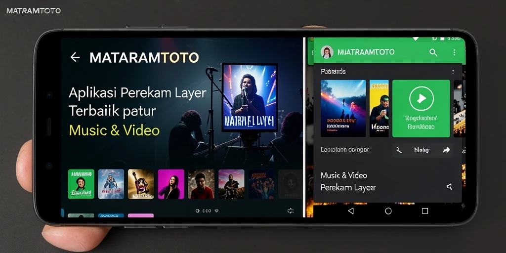 Tampilan antarmuka MATARAMTOTO yang user-friendly untuk Perekam Layar.