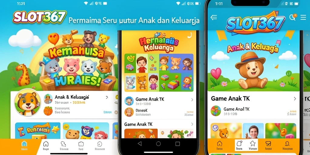 Antarmuka interaktif SLOT367 dengan fitur permainan yang menyenangkan untuk anak-anak.