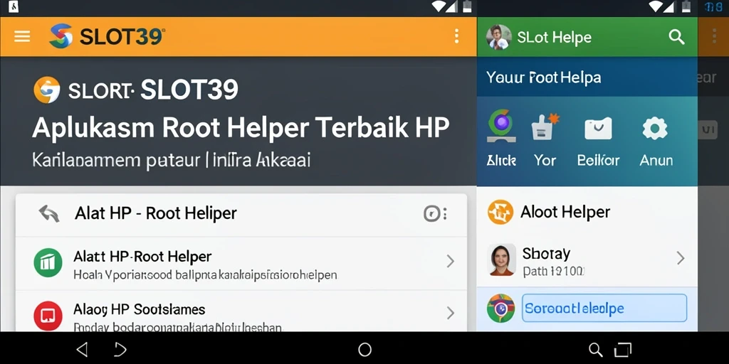 Antarmuka pengguna SLOT39 yang intuitif dan fungsional.